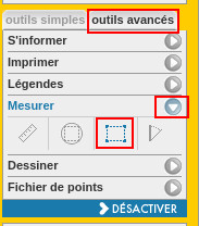 Utilisation des outils avancés pour mesurer la surface de la parcelle